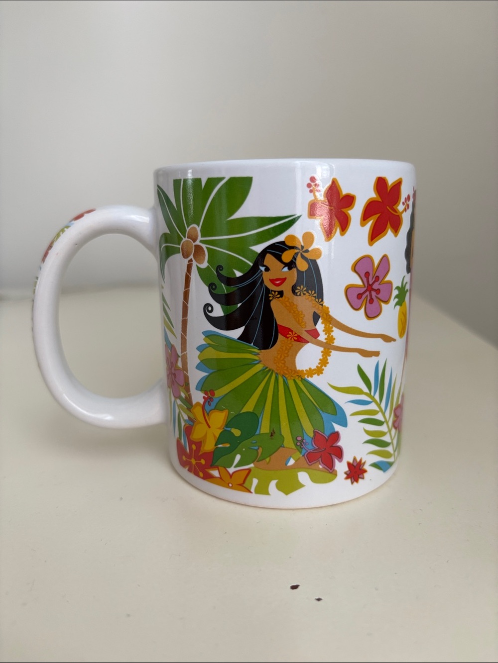 Island Hula Honeys Hawaiian Hula Hawaii Girls Tropical Flowers Coffee Mug Cup